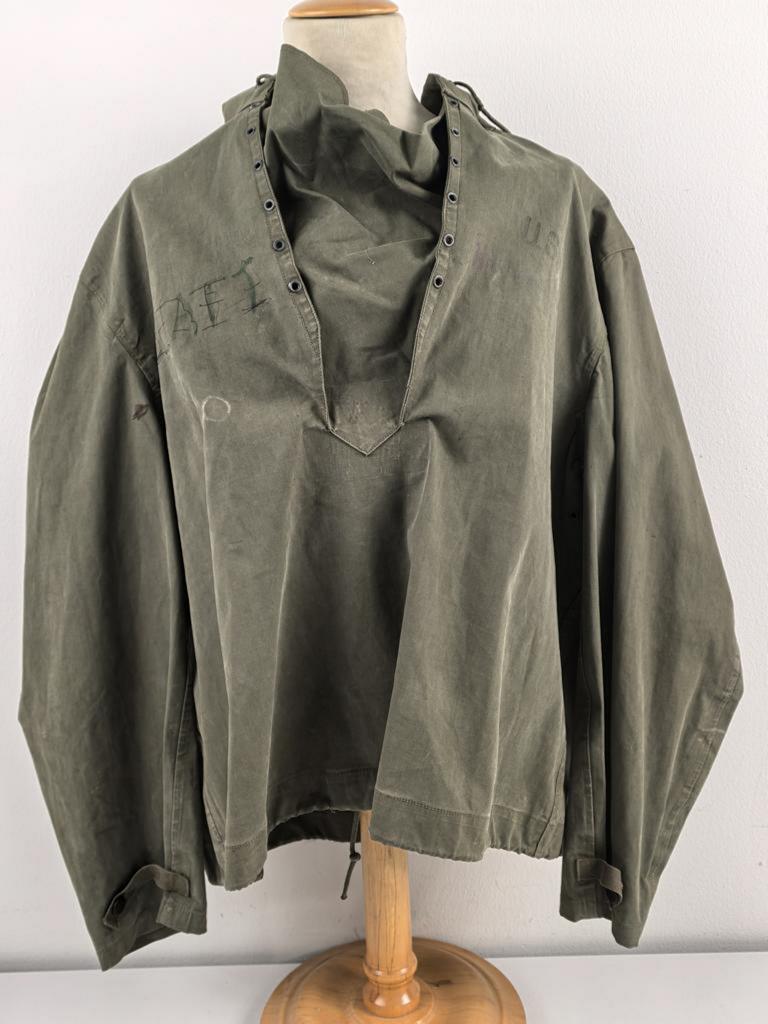 ジャケット・アウター 40's USN N-2 rain parka WWII 1940's WWII USN N-2 Rain Parka Jacket Large – Little Chum