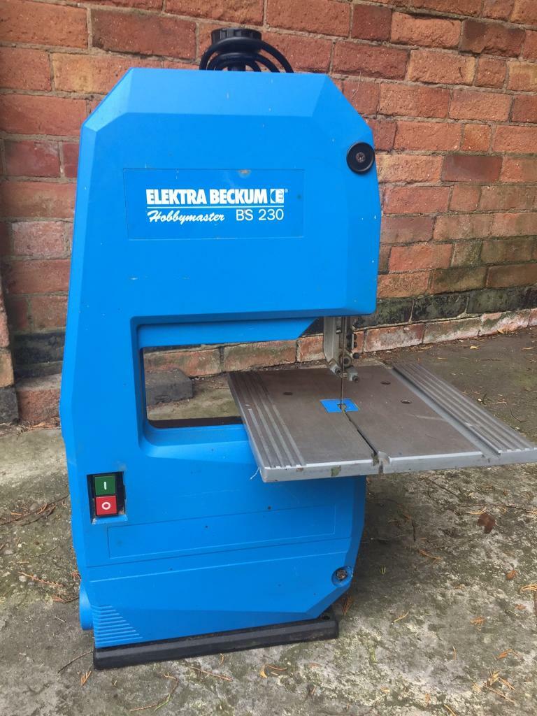 Elektra Beckum hobbymaster BS230 bandsaw in Nottingham
