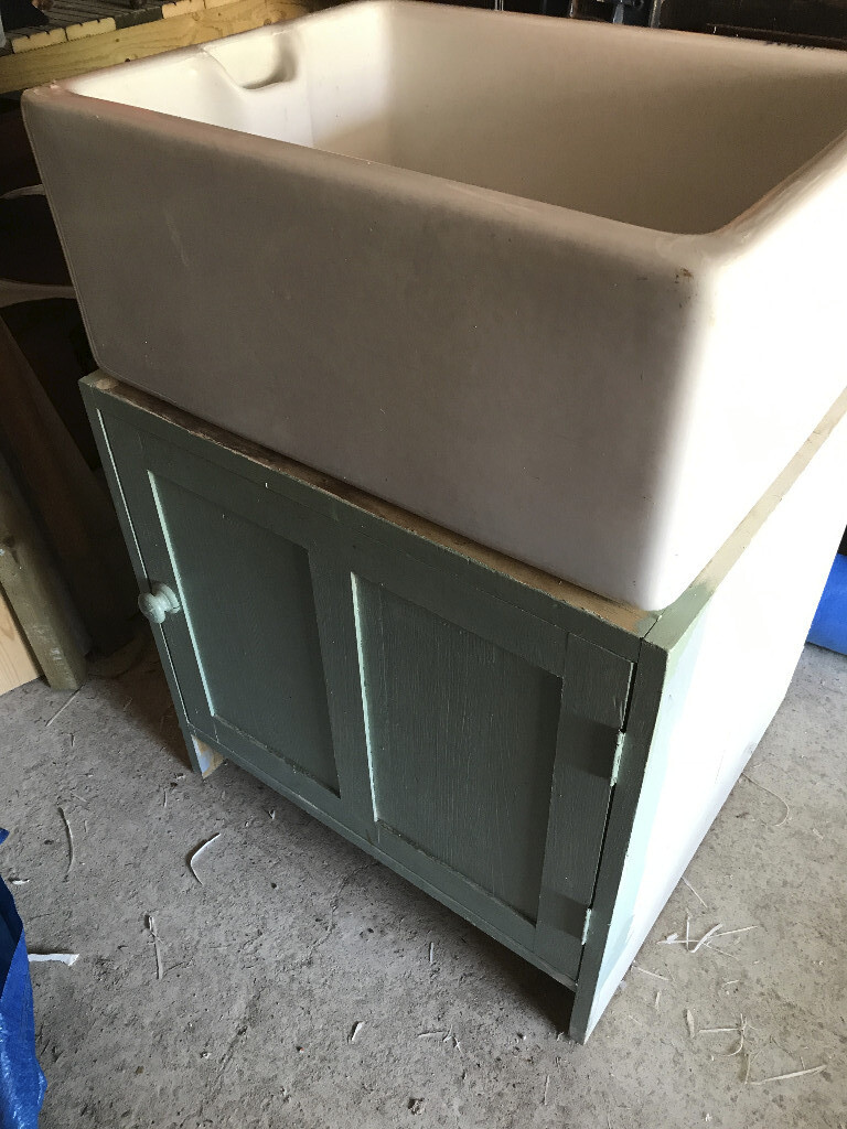 Belfast sink and pine unit in Faringdon, Oxfordshire Gumtree