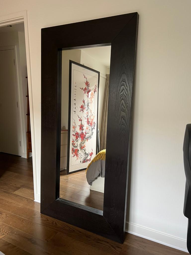 IKEA Mongstad large mirror thick black frame in Fulham, London Gumtree
