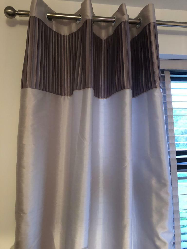 Dunelm Lined Floor Length Curtains In Radyr Cardiff Gumtree