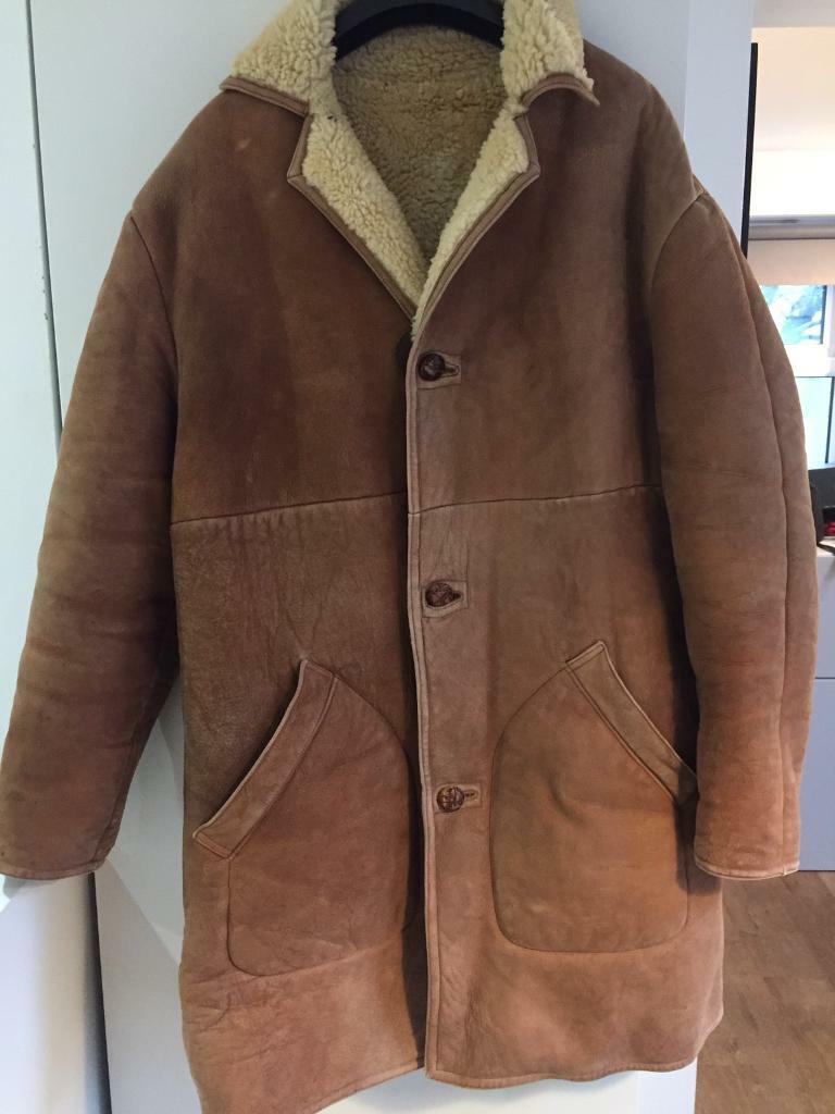 Mens Draper of Glastonbury Vintage Sheepskin Coat 3844 Chest