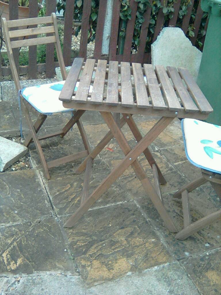 Ikea wooden bistro set in Southampton, Hampshire Gumtree