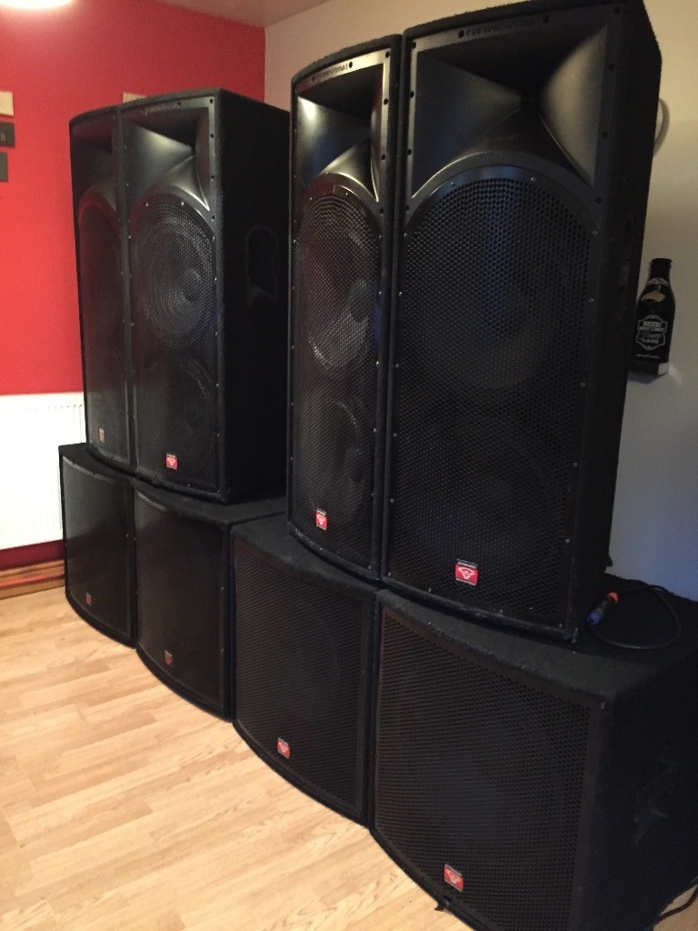 Full P.A Speaker System in Monmouth, Monmouthshire Gumtree