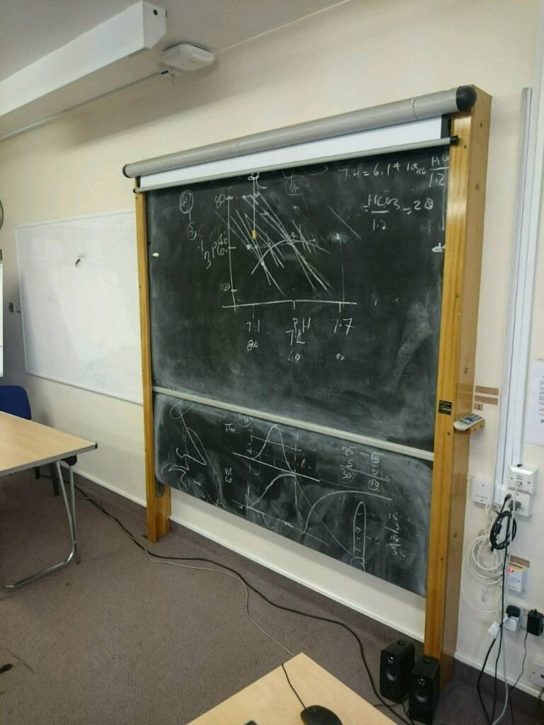 Vintage chalkboard / blackboard. Wilson and Garden in Henleaze