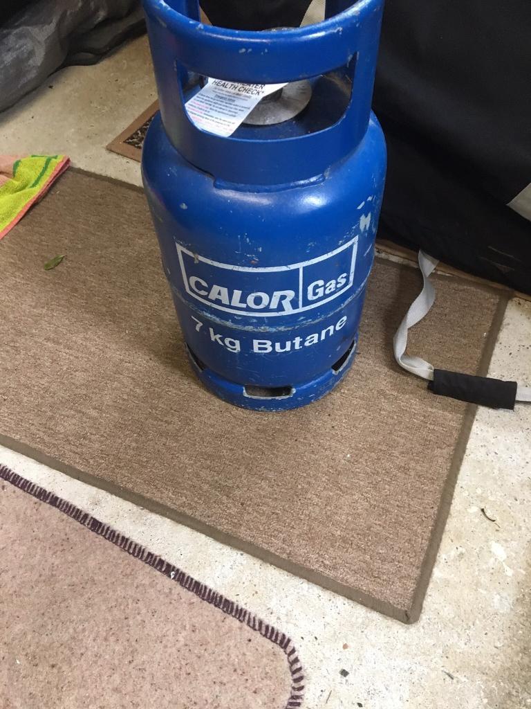 Calor 7kg Gas Bottle over 1/2 Full no Bottle Surcharge Caravan size