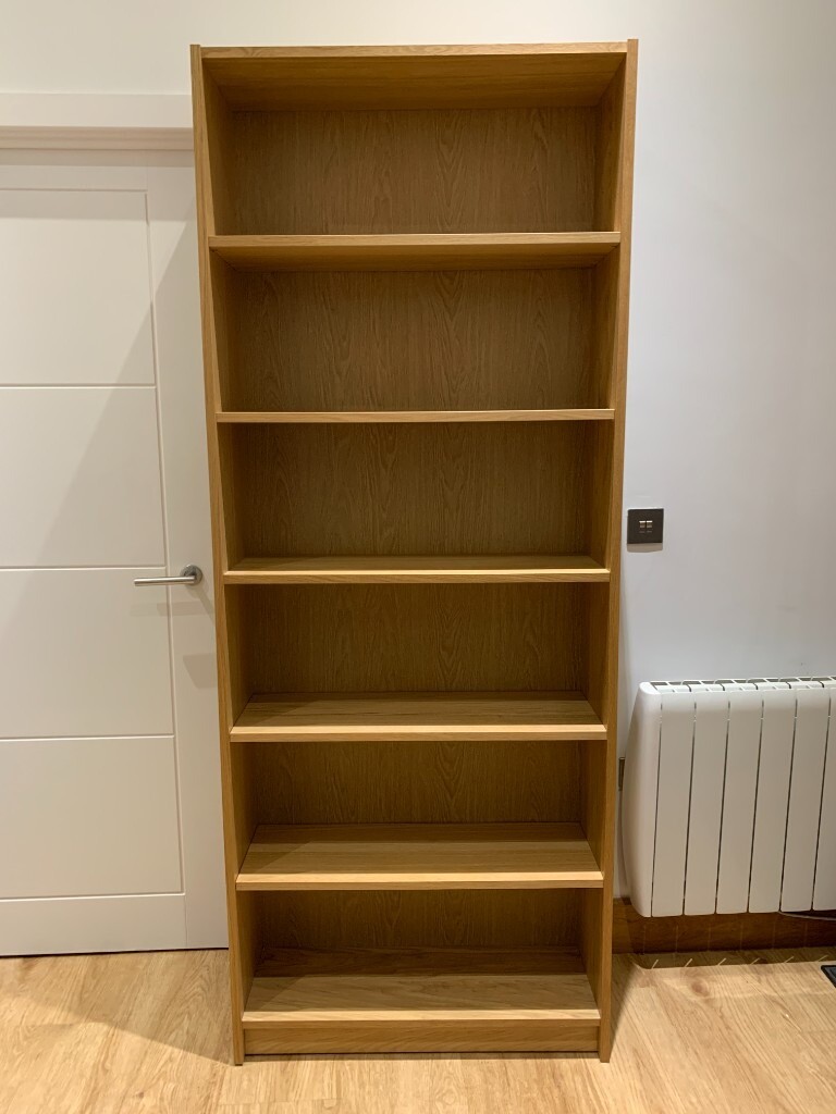IKEA Billy bookcase, oak veneer, 80x28x202 cm in Southsea, Hampshire