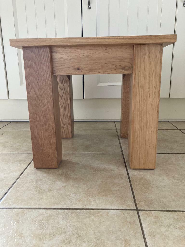 Light/Mid Oak Furniture Land Side Table in Stamford, Lincolnshire