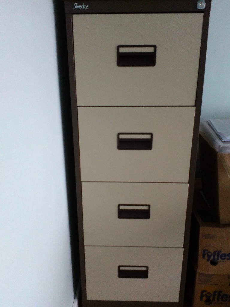SILVERLINE FOOLSCAP 4 DRAWER EXECUTIVE FILING in Beverley, East Yorkshire Gumtree
