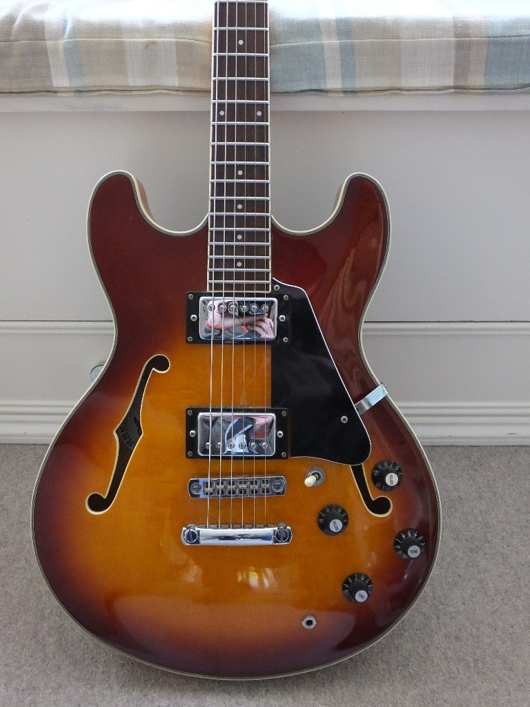 Aria Pro 2 TA40 semi acoustic guitar early made in Korea Excellent