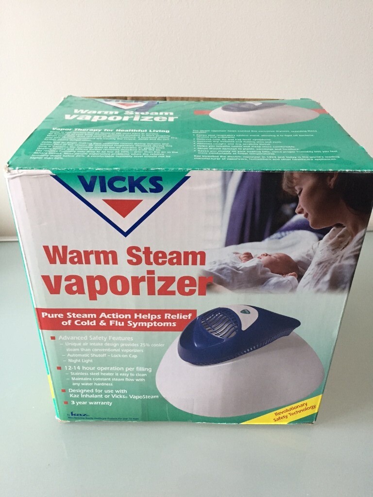 Vicks Warm Steam Mist Vaporiser Humidifier, Boxed With Instructions | in London Bridge, London | Gumtree Vicks Warm Steam Mist Vaporiser Humidifier, Boxed With Instructions | in London Bridge, London | Gumtree