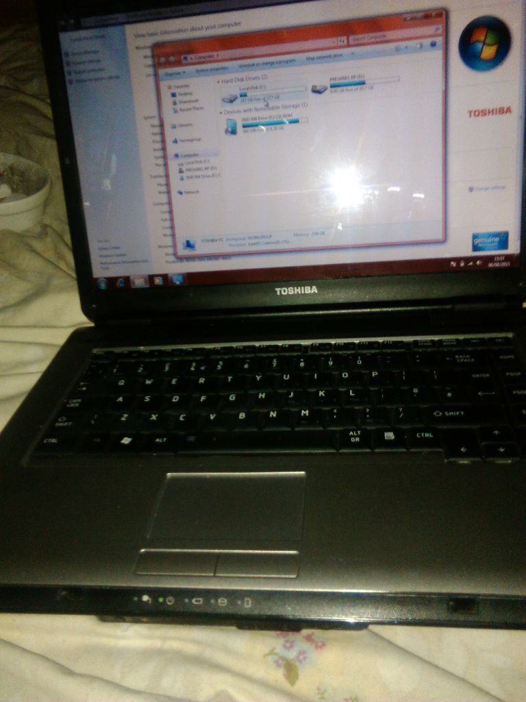 Toshiba satellite L300 laptop in Torquay, Devon Gumtree