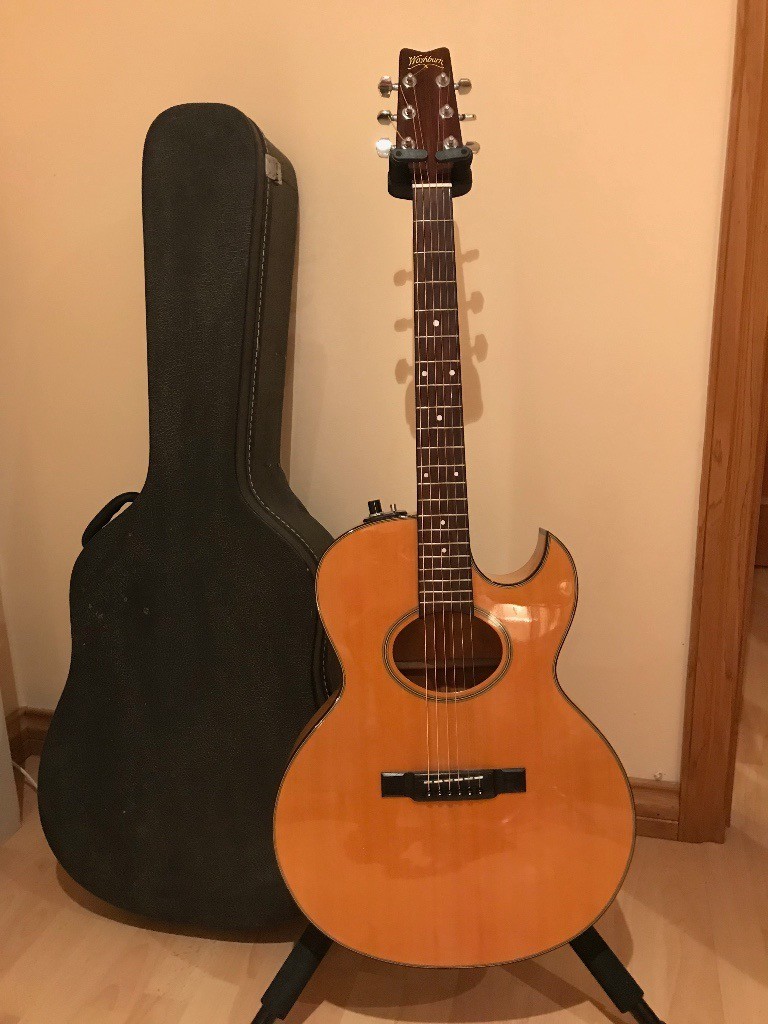 Washburn Woodstock Acoustic Electric Guitar Very good condition. in