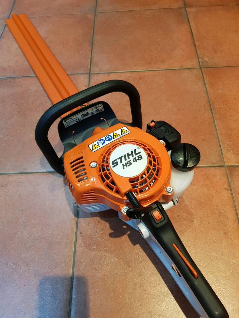 NEW STIHL HS 45 PETROL 24" DOUBLE SIDED HEDGE CUTTER in Colchester, Essex Gumtree