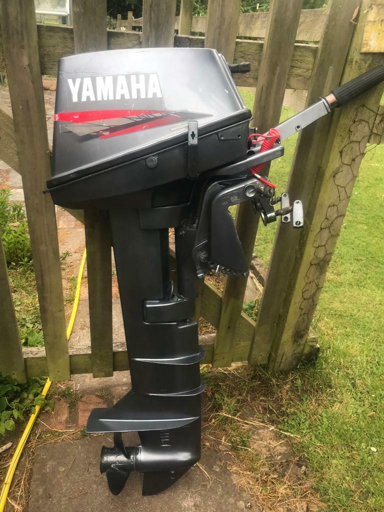 Yamaha 8hp long shaft 2 stroke outboard boat engine ONLY 27kg in
