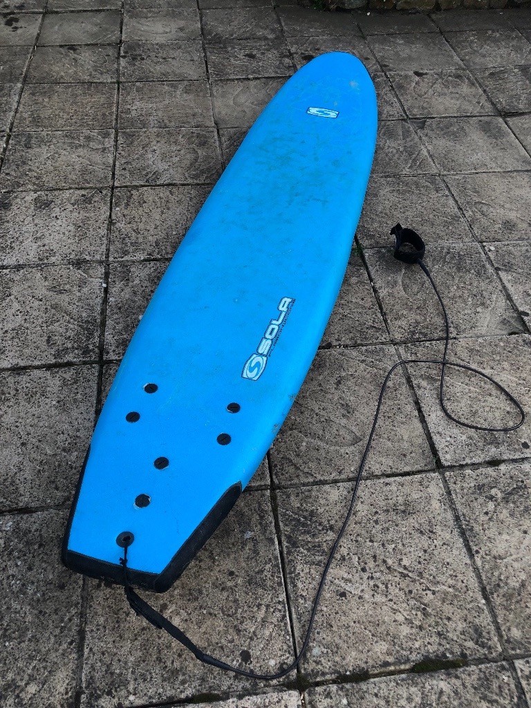 8ft foam top surfboard. in Gloucestershire Gumtree