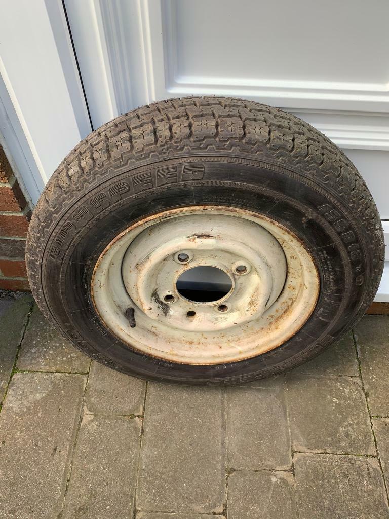 Trailer/ Caravan Wheel for sale. in Coxhoe, County Durham Gumtree