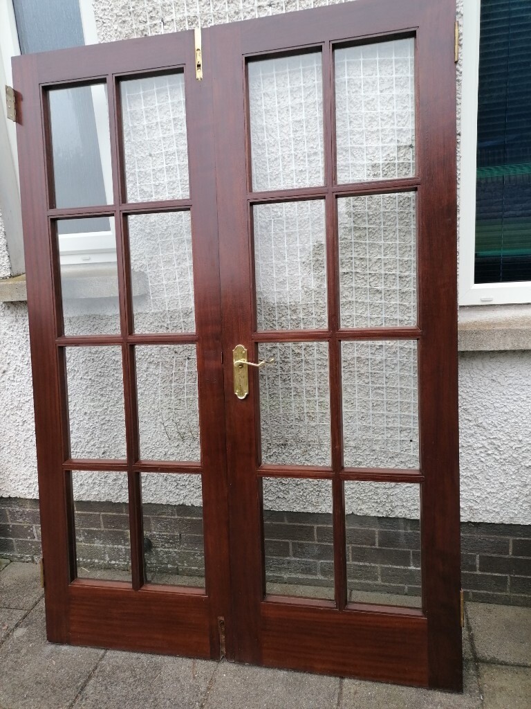 Mahogany french doors in Dungannon, County Tyrone Gumtree