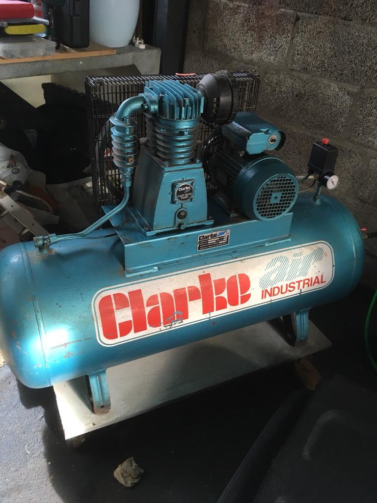 Clarke 150 litre air compressor in Stapleton, Bristol Gumtree