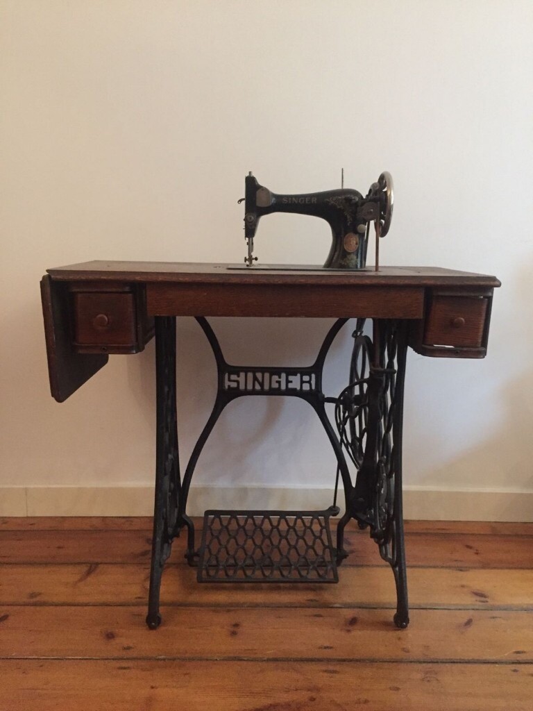 Antique Singer sewing machine table | in Whitechapel, London | Gumtree