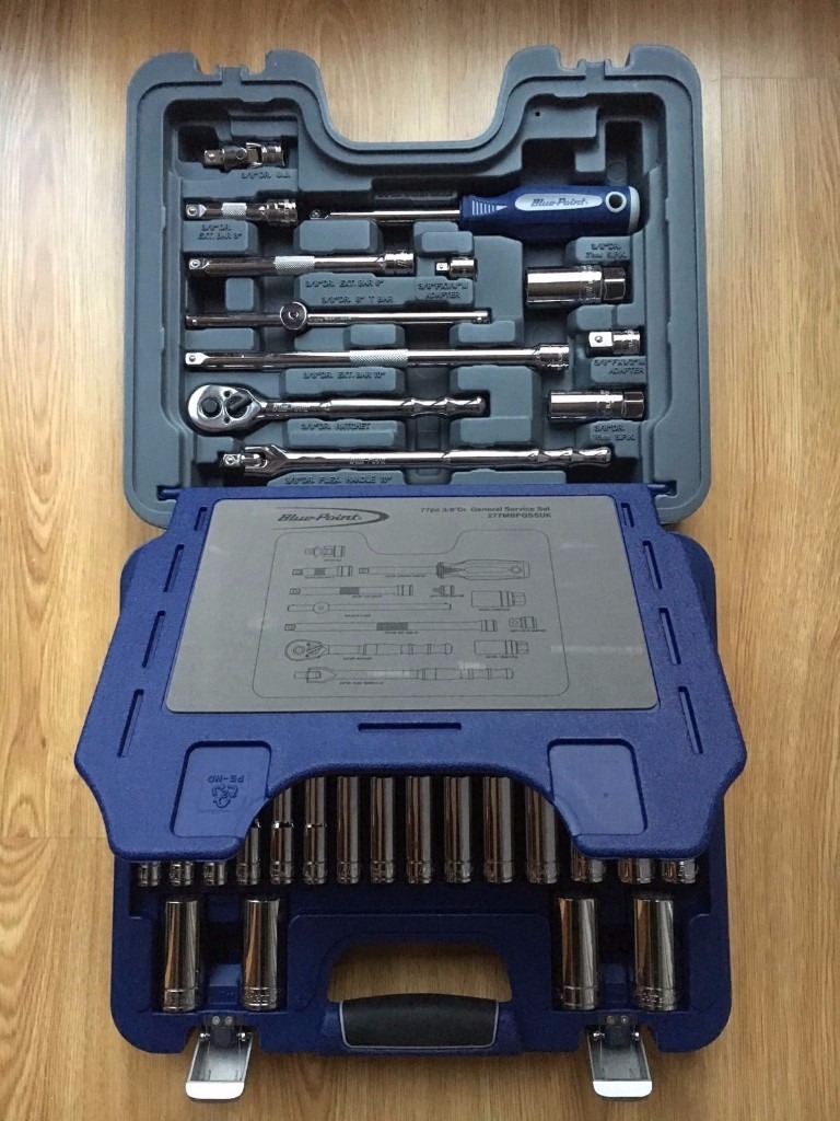 Socket set Snap On Blue Point 3/8 General Service Set Sockets