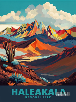 Vintage National Parks Travel Holiday Poster Retro Print Decor Wall Art A5 A4 A3