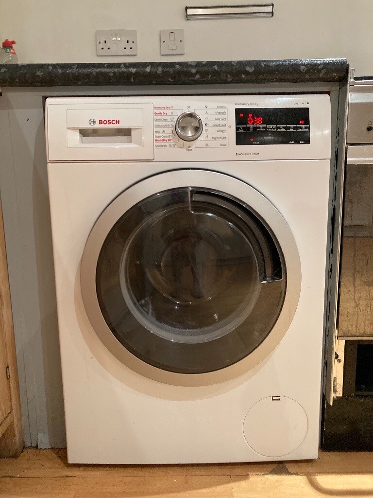 Bosch 8/5kg washer dryer combo series 6 (model WVG30461GB) in
