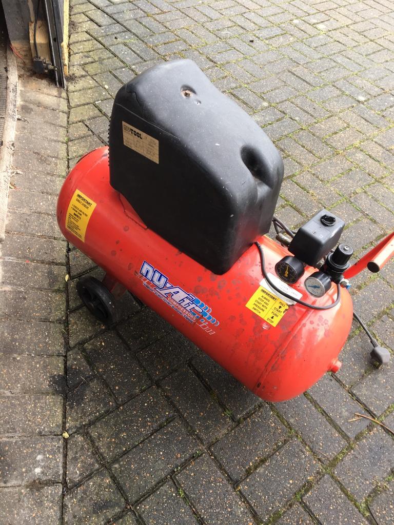 Air compressor 50lt 2hp nuair in Bradwell, Norfolk Gumtree