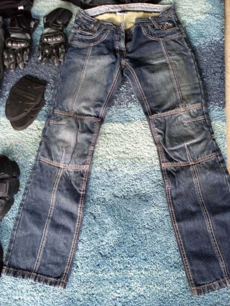 Ladies Held Kevlar Motorbike Jeans in Whitley Bay, Tyne and Wear