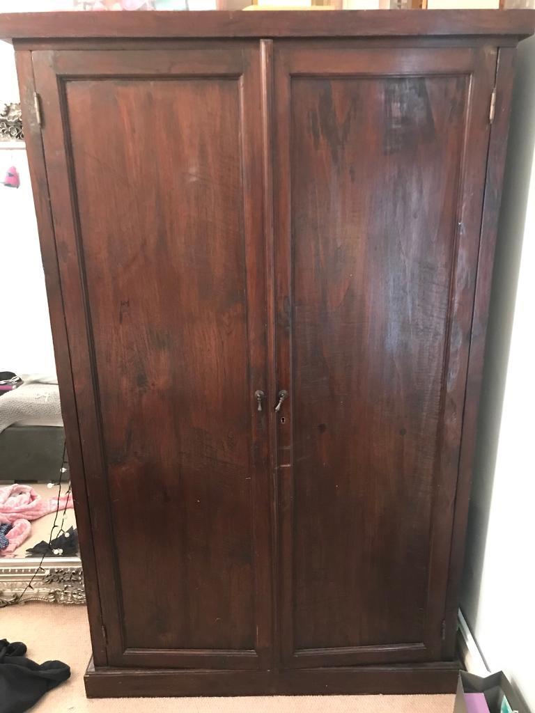 Lombok Wardrobe Reclaimed Indonesian Solid Teak Wood In