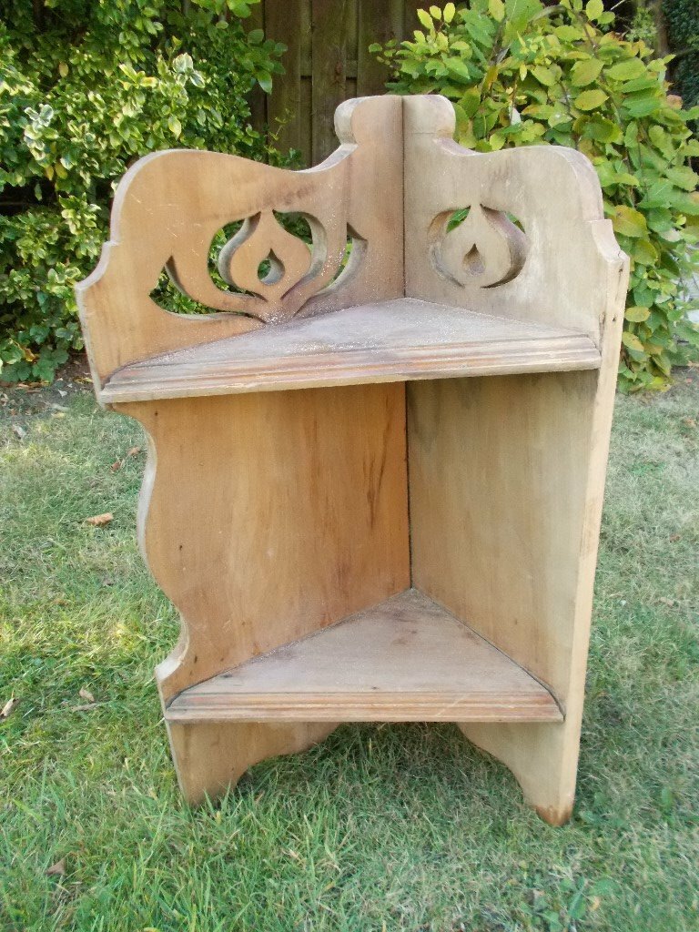 Antique pine corner shelf unit in Copmanthorpe, North Yorkshire Gumtree