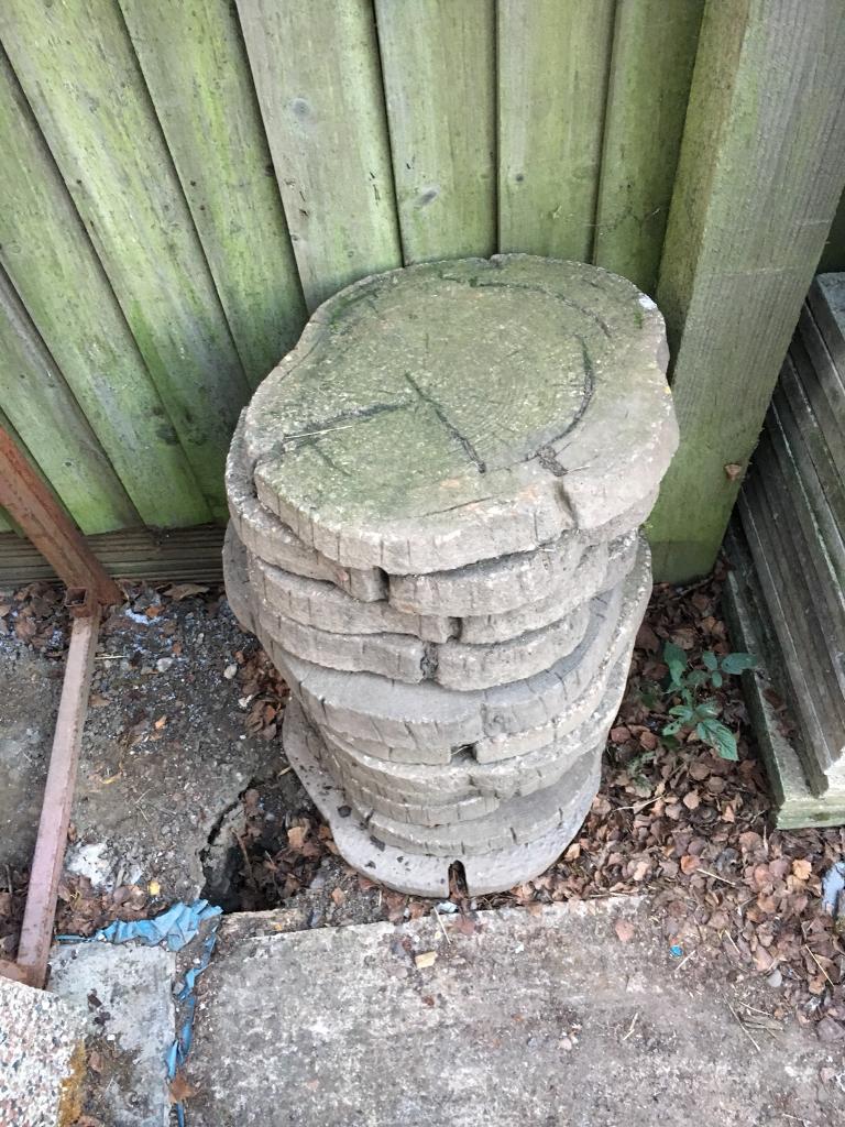 Log style Stepping stones in Ilkeston, Derbyshire Gumtree