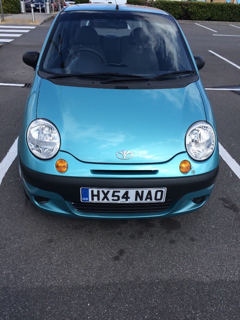 Daewoo Matiz 2004 Ice Blue Metallic Car- low mileage. Ideal first car!