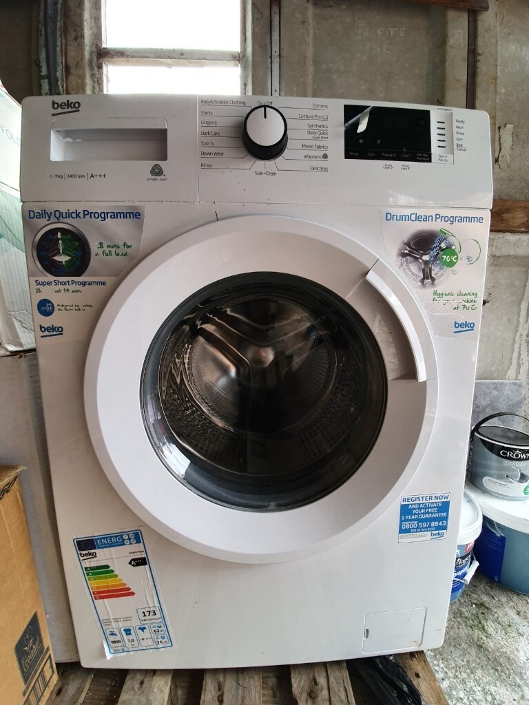 Beko Washer washing machine only 2 years old and hardly used 7kg