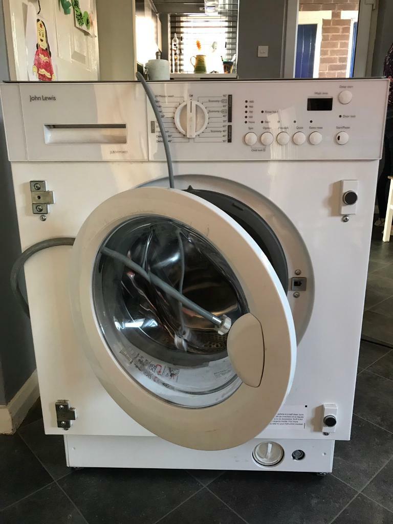 John Lewis JLBIWM1403 Integrated Washing Machine in Borrowash
