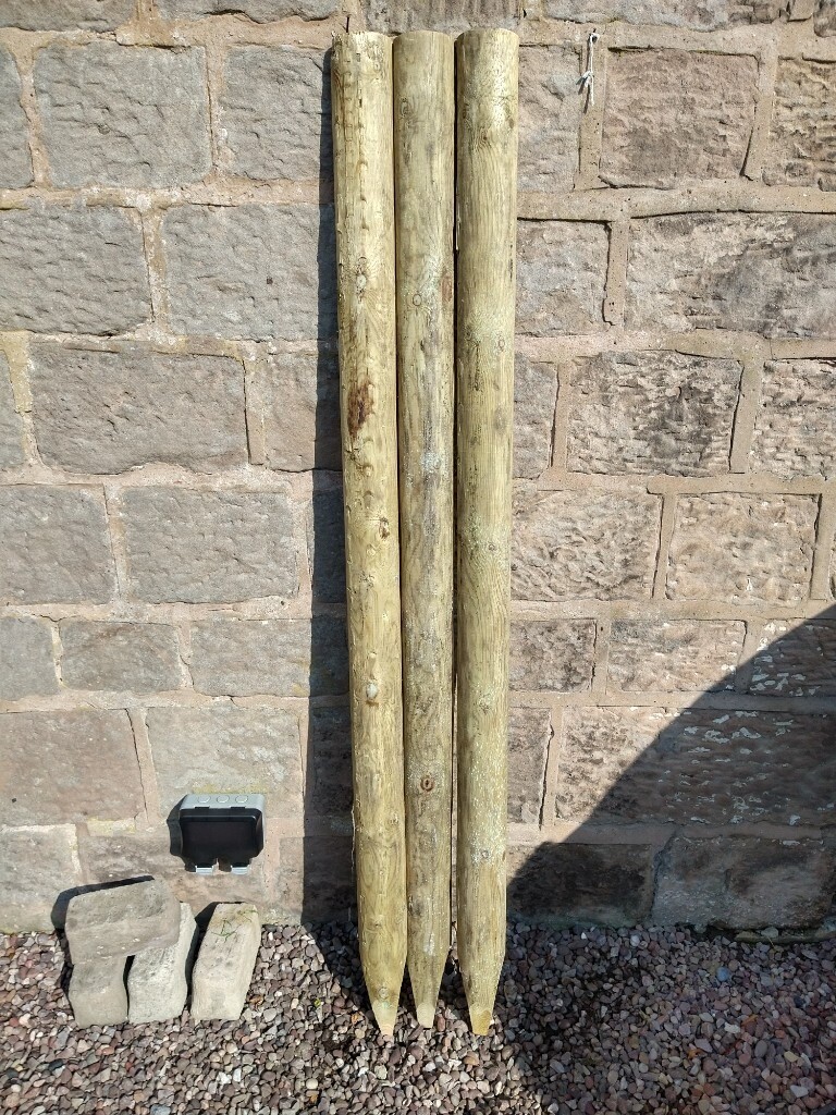Fence Posts 3x 100mm x 1.65m Half Round in Frodsham, Cheshire Gumtree