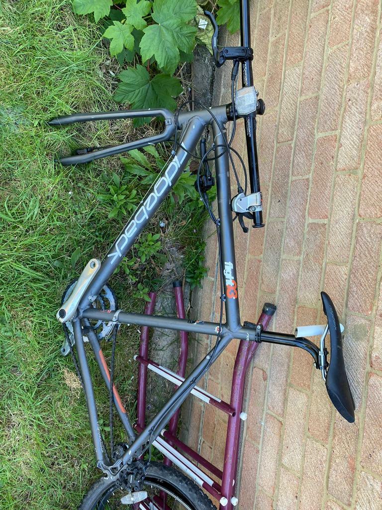 Men’s bike frame parts hydraulic disc breaks ridgeback shimano in