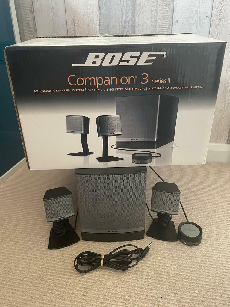 Bose Companion 3 Series II Multimedia Speaker System in Milltimber