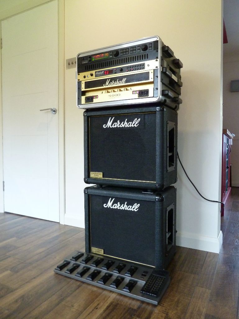 Marshall Guitar Amplifier Stereo Amp Rig JMP1 Preamp 9100 6912