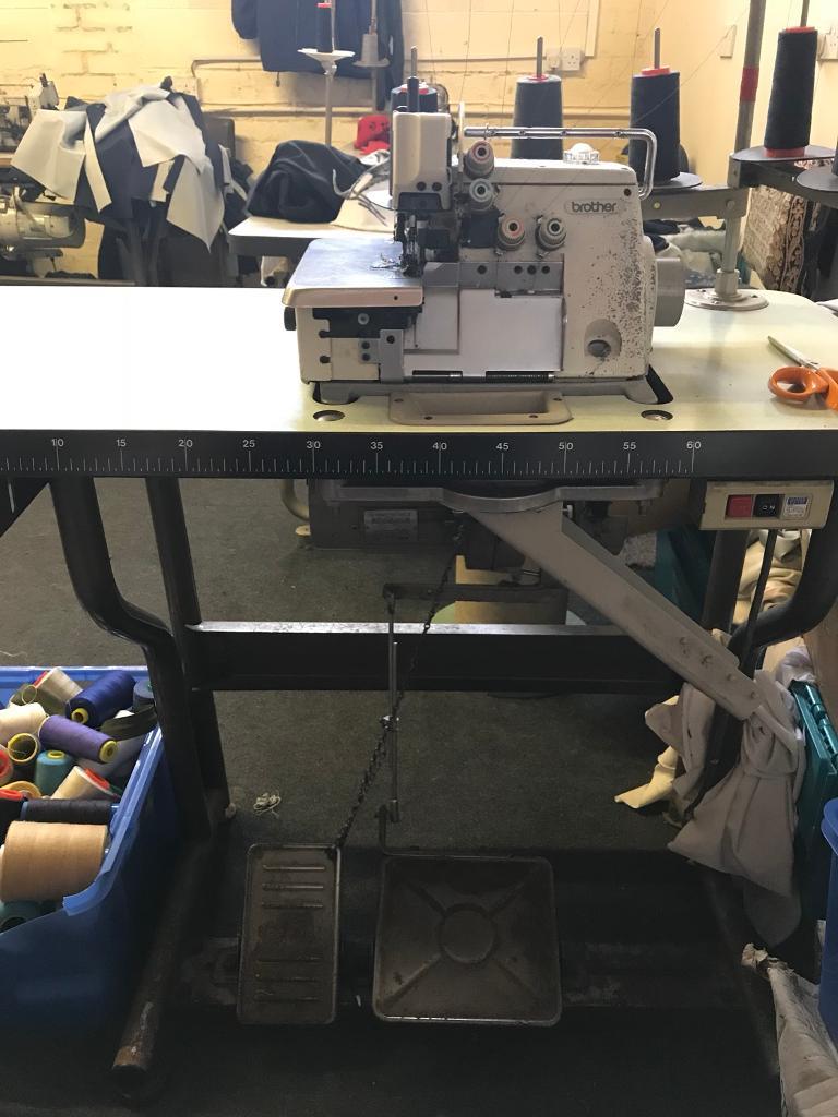 Brother Industrial 5 Thread Overlocker Machine in Moseley, West