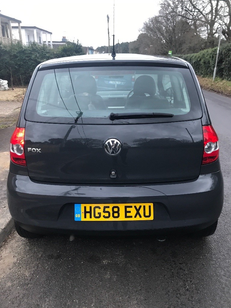 VW FOX, 1.2 litre, GREY, 58 PLATE, GREAT WORKING CONDITION | in Wareham ...