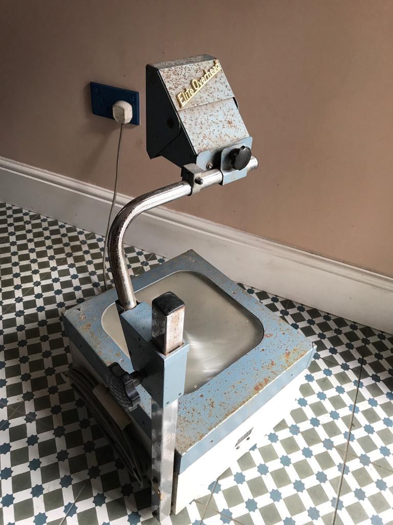Vintage elite viewrite overhead projector OHP good working order office