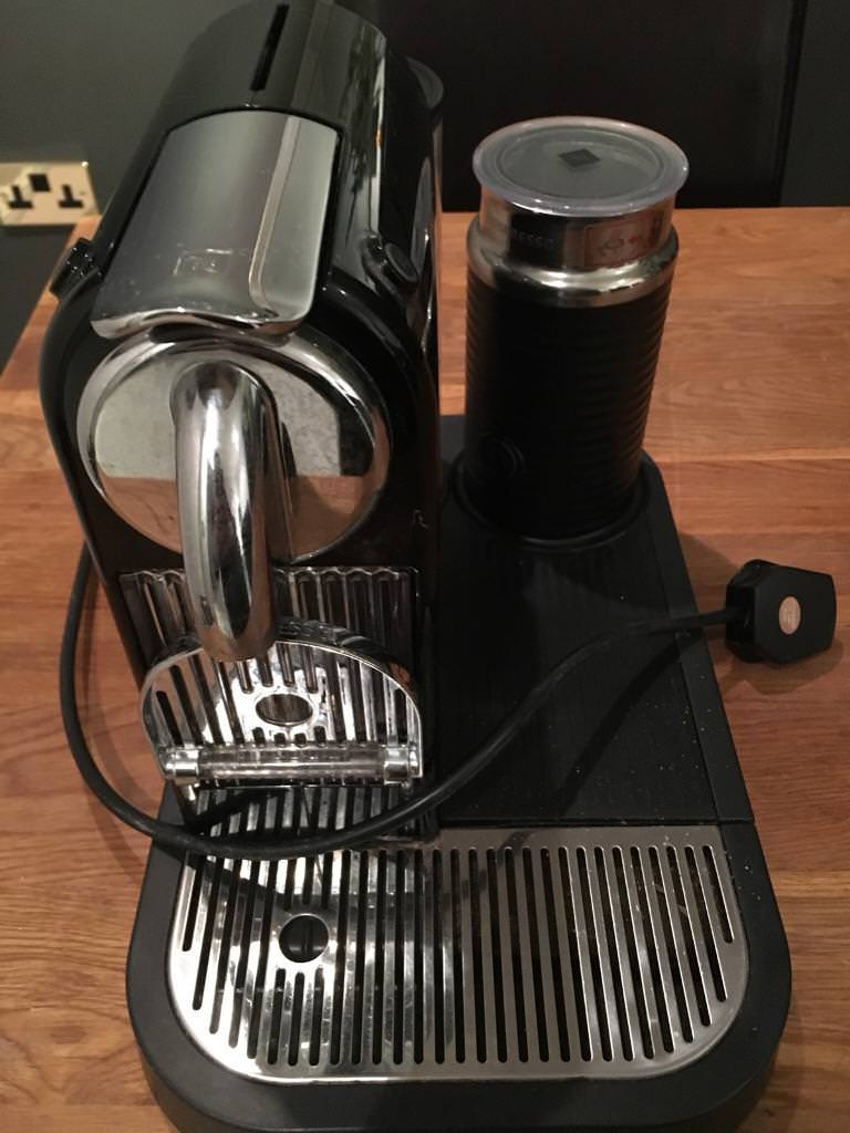 Magimix Nespresso Machine with Milk Warmer/Frother in Pengam Green, Cardiff Gumtree