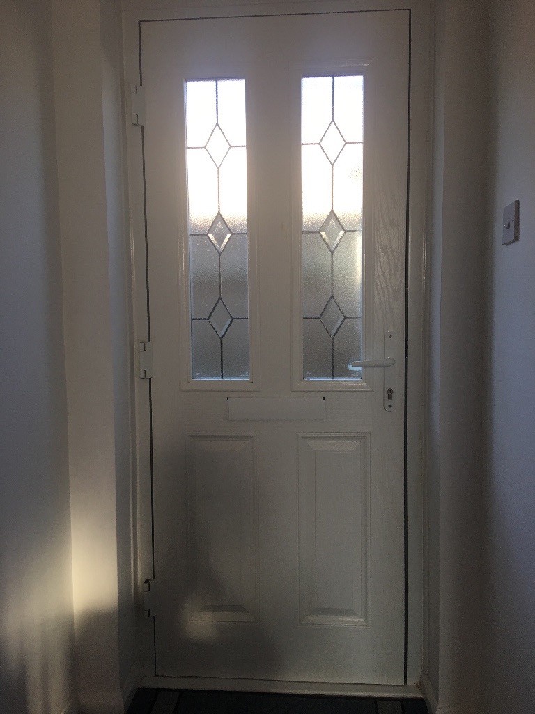White composite front door in Hastings, East Sussex Gumtree
