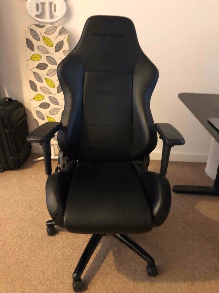  MAXNOMIC  PRO CHIEF Gaming  Chair  Black in London Gumtree