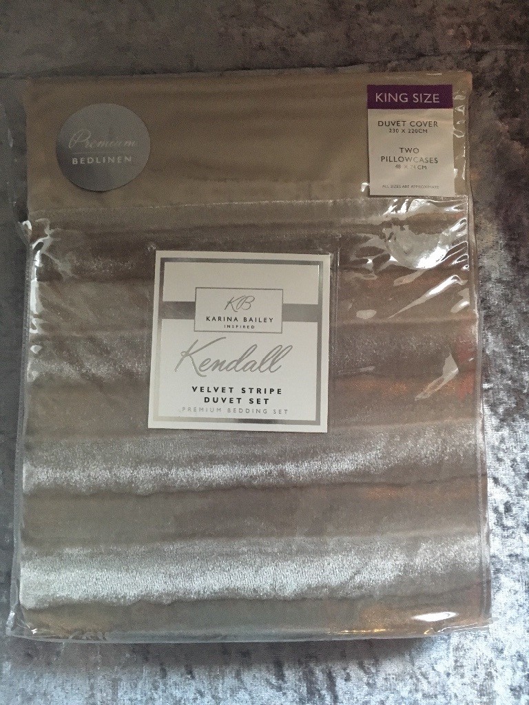 King size duvet cover set . Champagne | in Horfield, Bristol | Gumtree