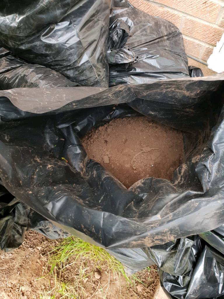 Circa 30 bags of dirt/soil dug up from garden in Thornhill, Cardiff