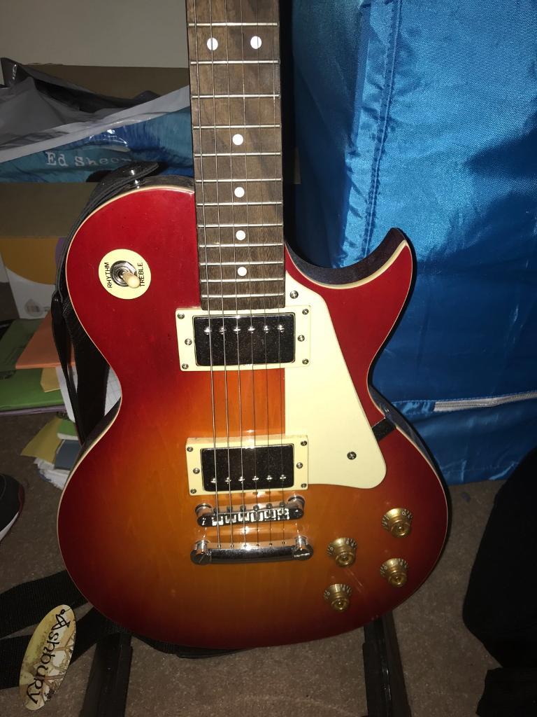 Encore Les Paul electric guitar bundle with amp and accessories | in ...