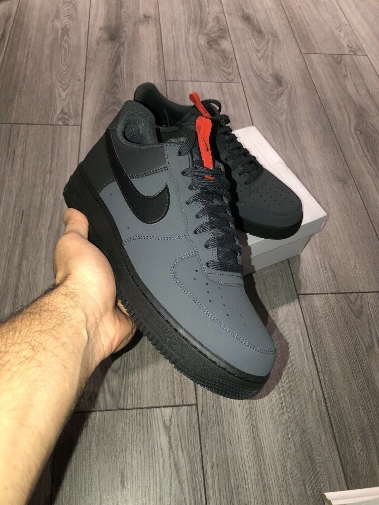 airforce 1 anthracite black university red size 10 | in Northfield, West Midlands | Gumtree
