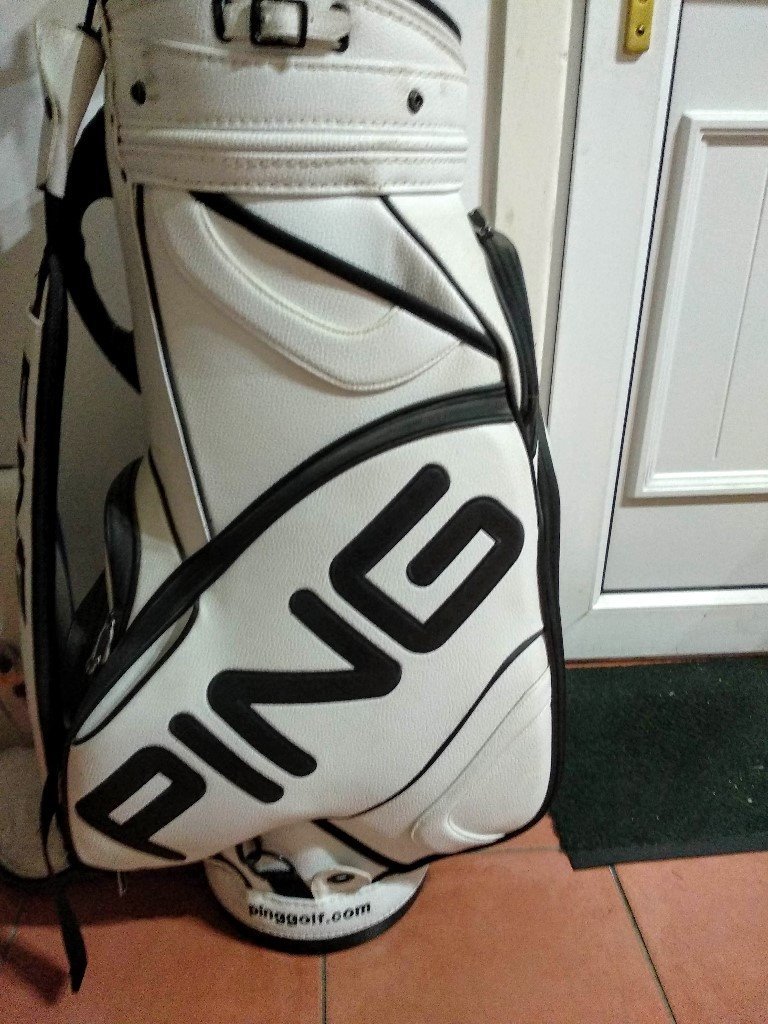 Ping Golf Bag Black And White Aneka Golf